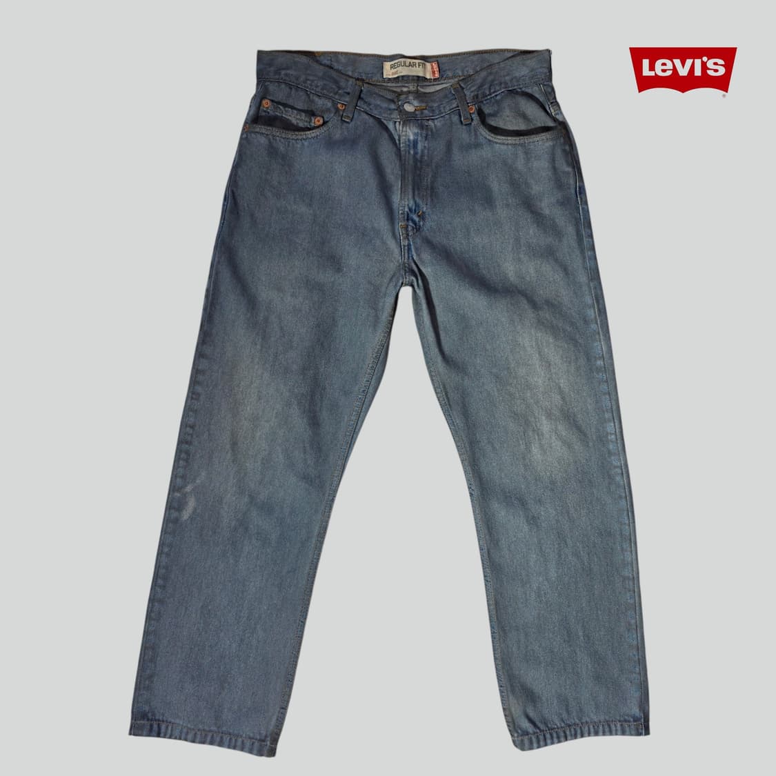 [W34L30]00s 리바이스 505 빈티지 더티워싱 데님팬츠 상품이미지1