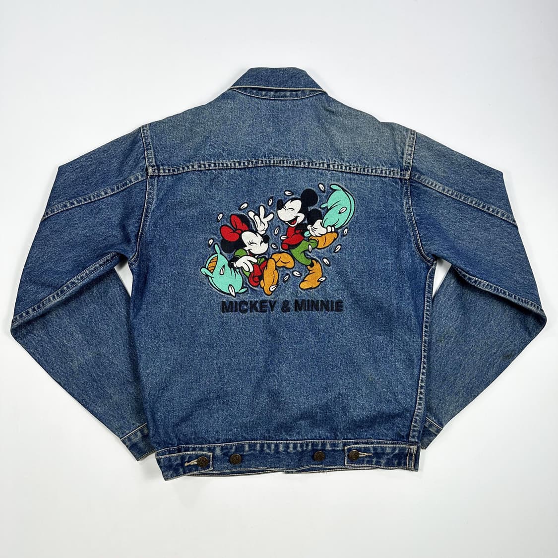 VTG 빈티지 디즈니 미키마우스 트러커 데님자켓 (S 여성추천) 상품이미지3