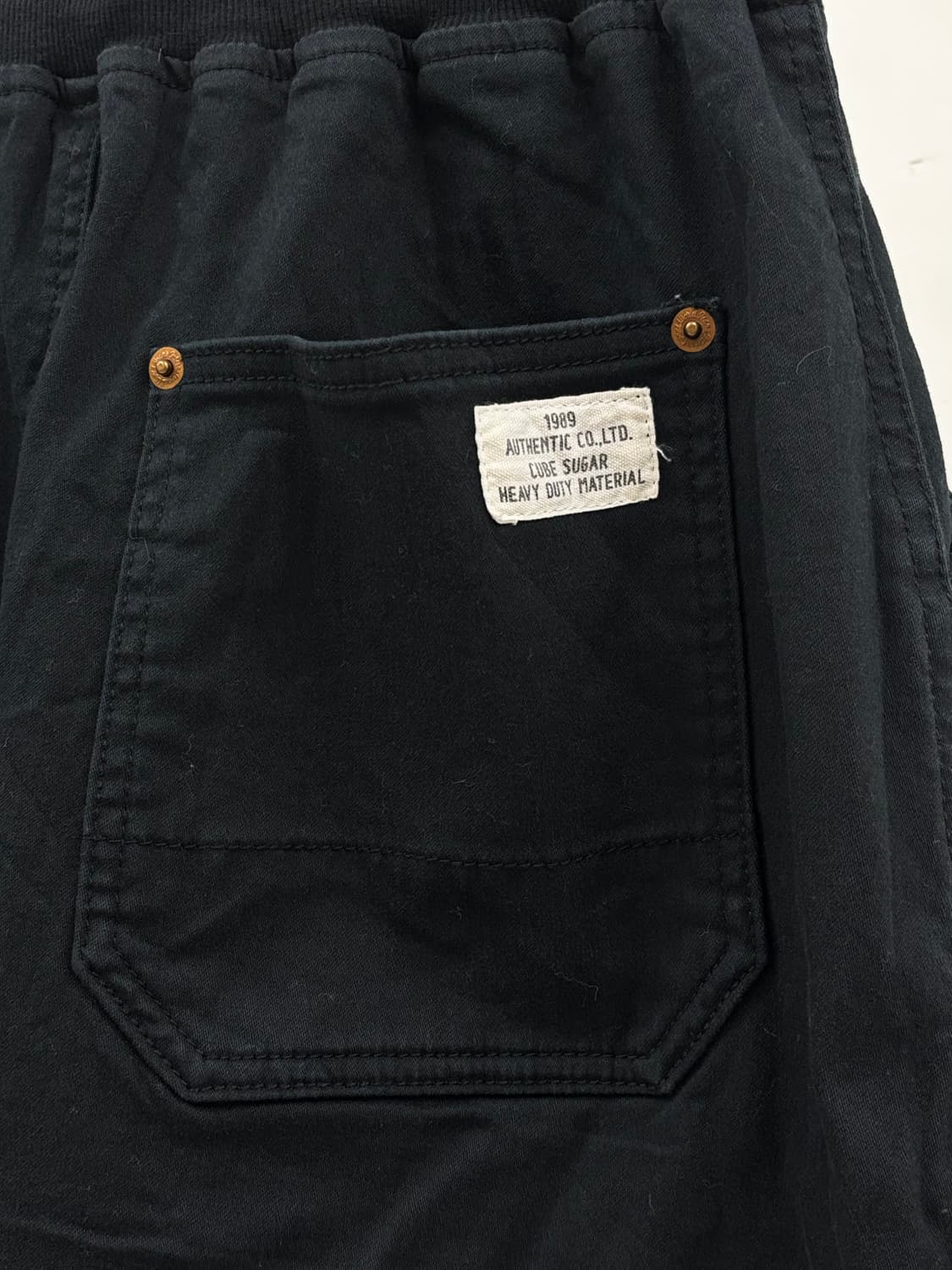 빈티지 블랙 카고 스커트 상품이미지7