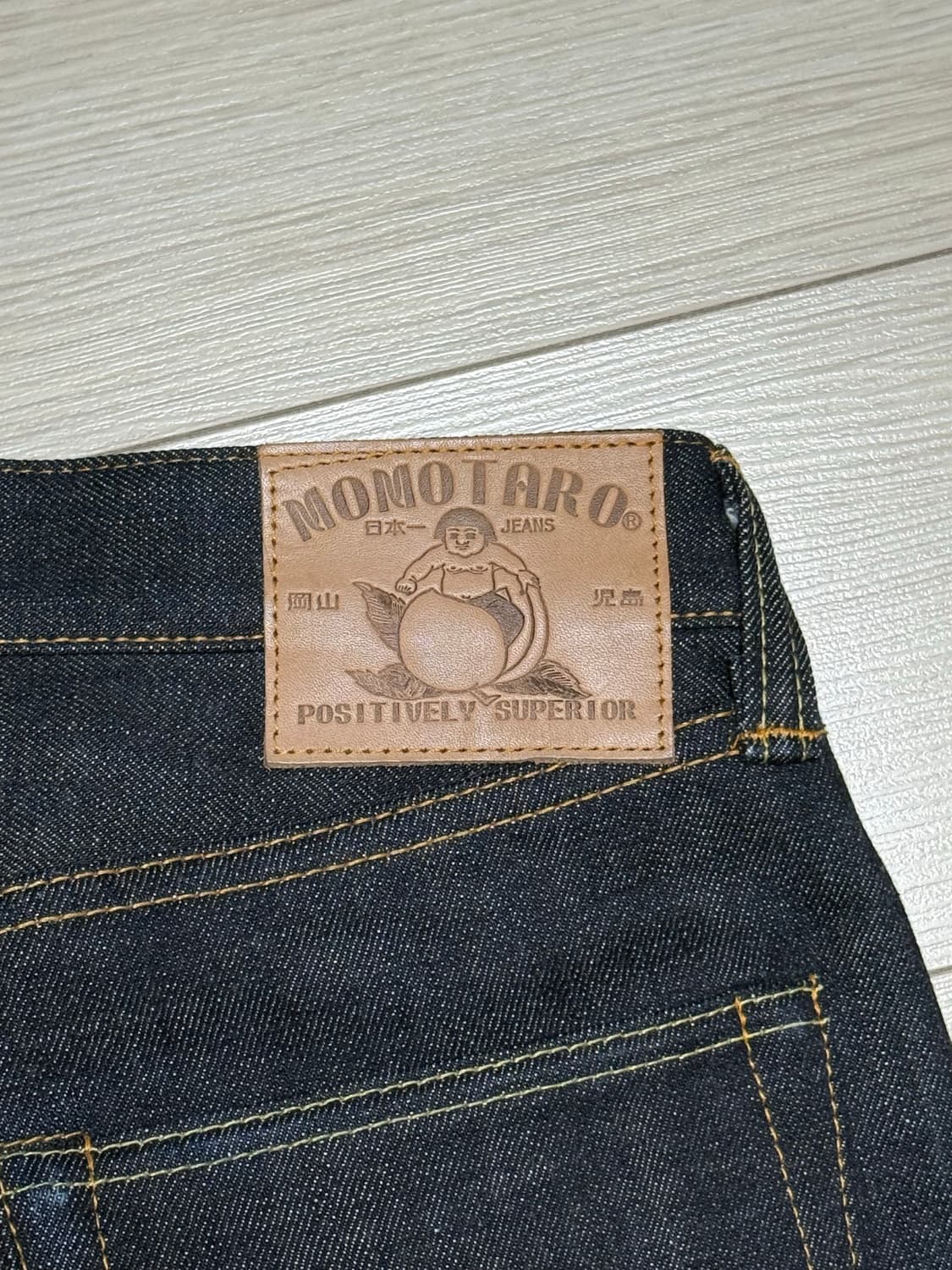 모모타로 인디고 데님 팬츠 상품이미지6