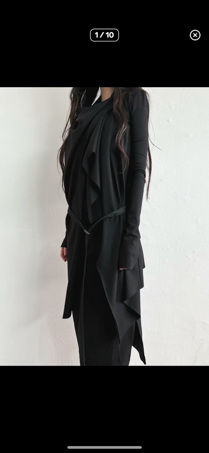 헬무트랭 드레이프 가디건자켓 상품이미지5