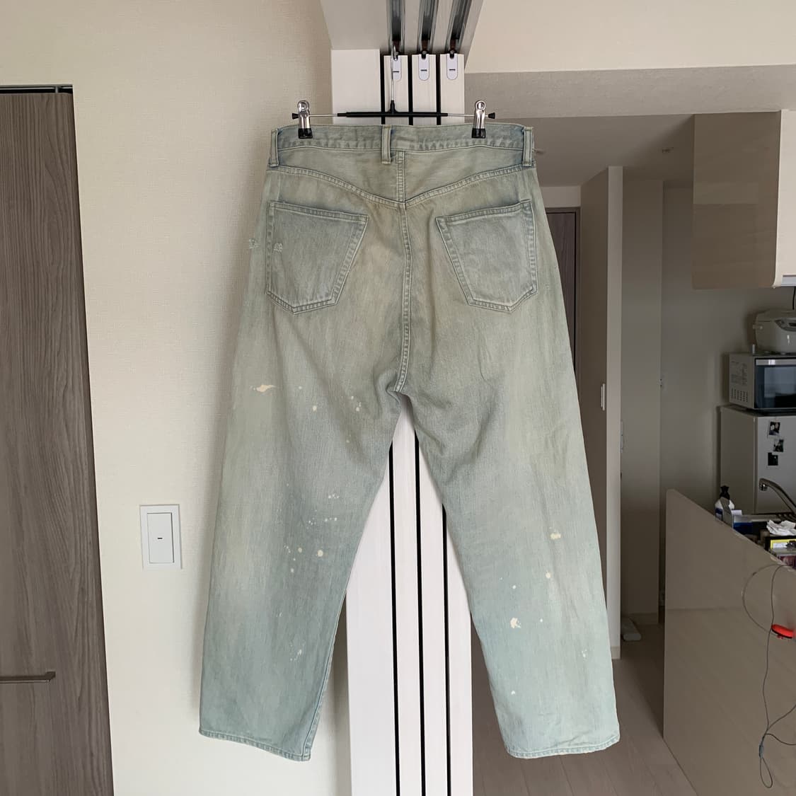 24aw no.37 Washed Denim Wide Pants 상품이미지2