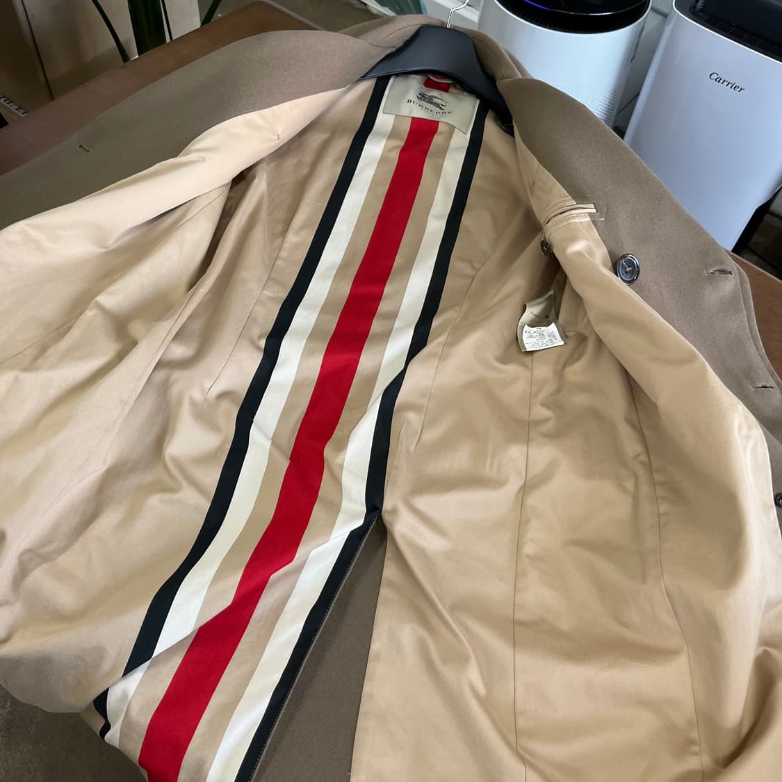 버버리 더블브레스티드 울코트 S 상품이미지7