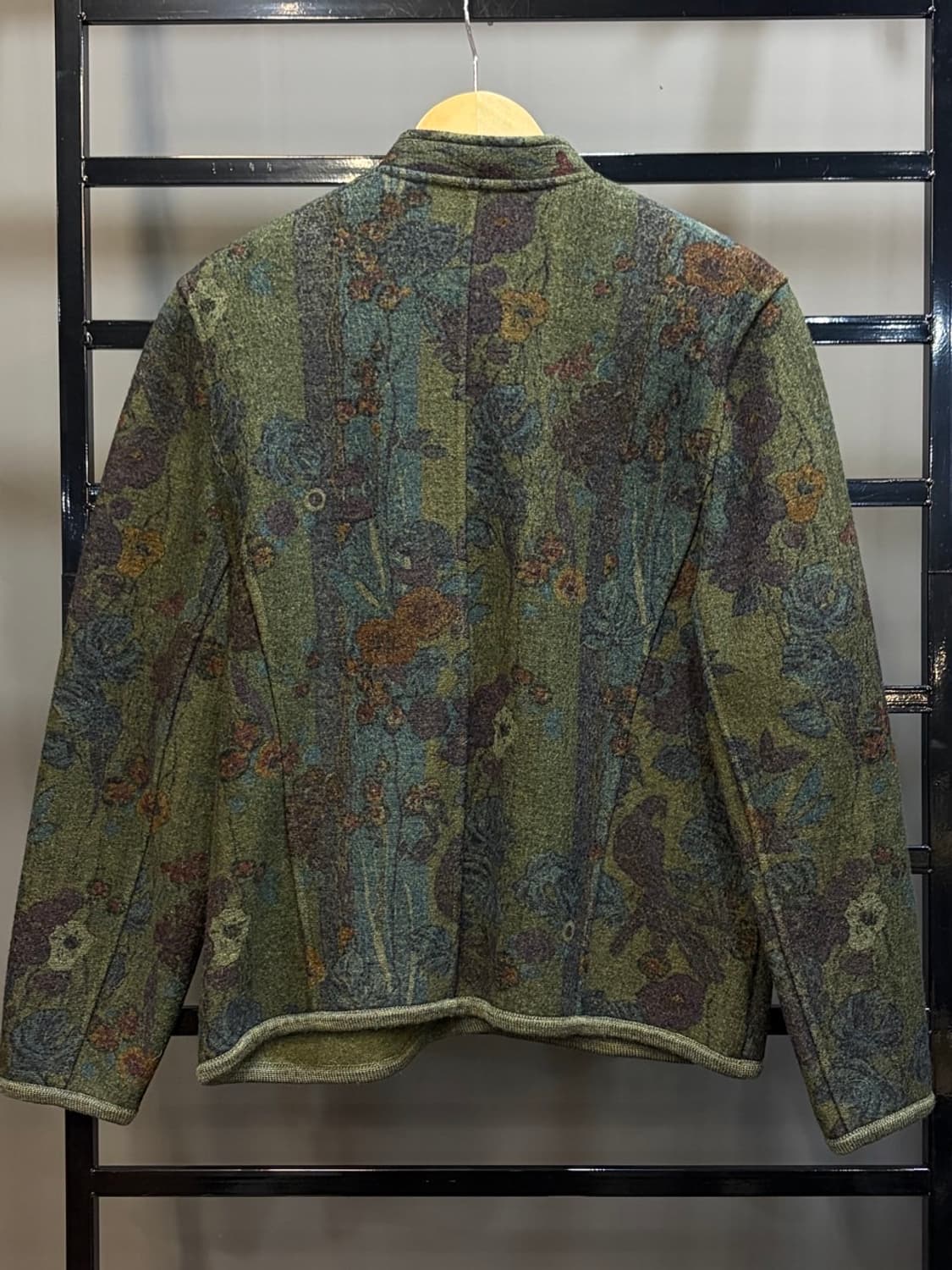 (38) 가이거 오스트리아 빈티지 프린팅 니트 자켓 4.9  상품이미지3