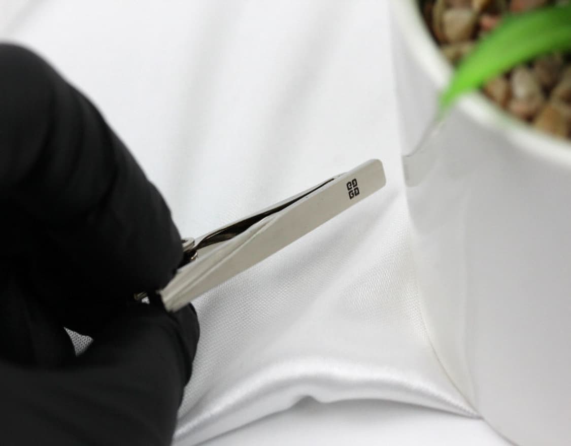 지방시 A-등급 5.1cm 실버925 은 남자 명품 넥타이핀 상품이미지5