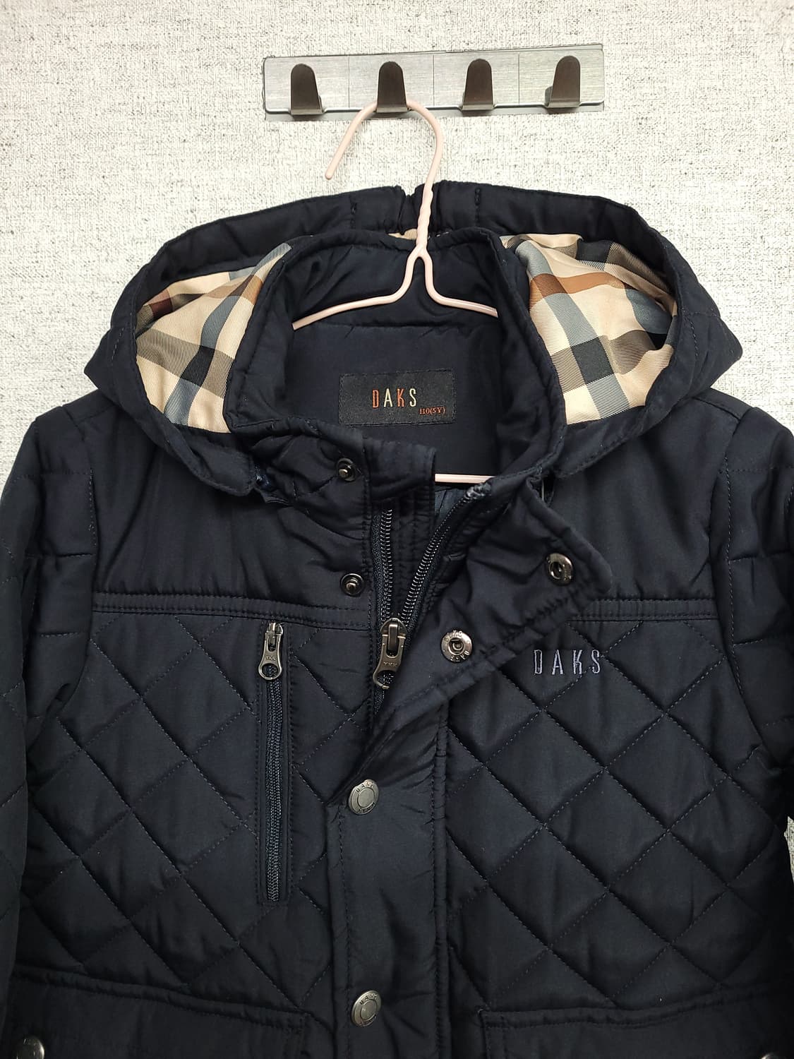 닥스 키즈 퀼팅 후드 점퍼 상품이미지3