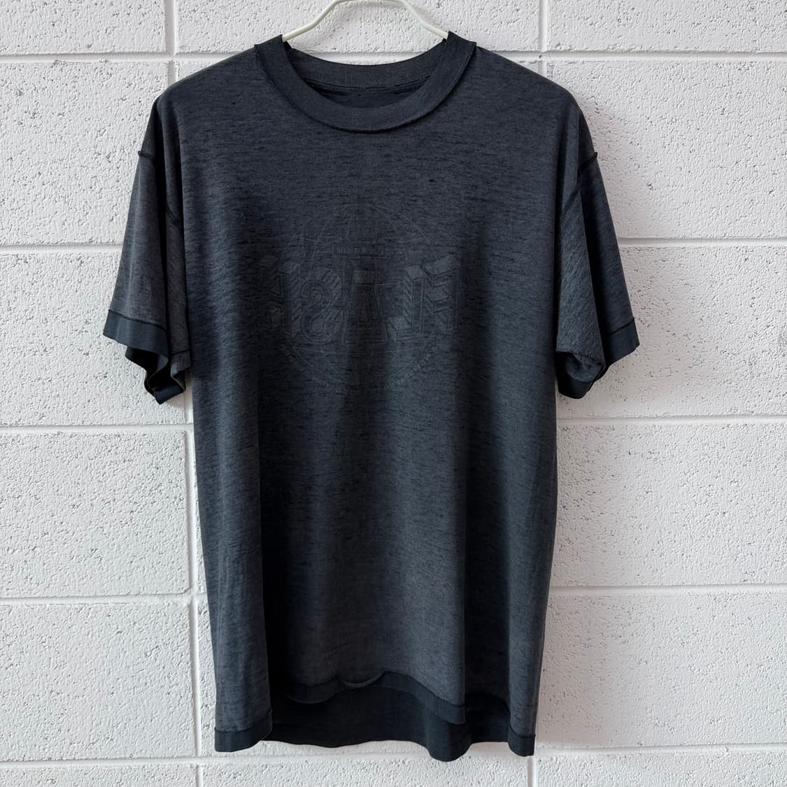 90s Vintage 50/50 Black Tshirt 상품이미지2