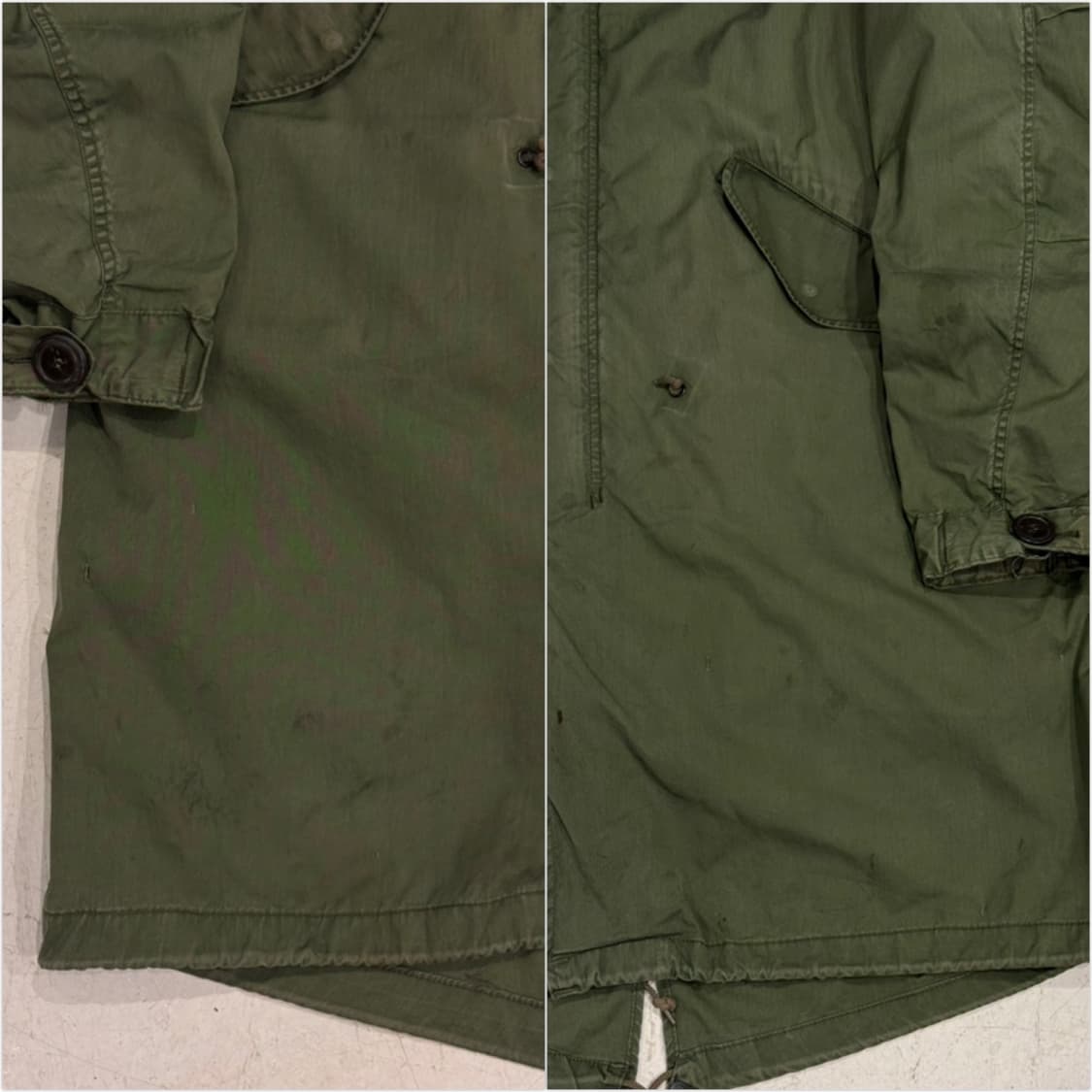 오리지널 M65 피쉬테일 파카 개파카  상품이미지8