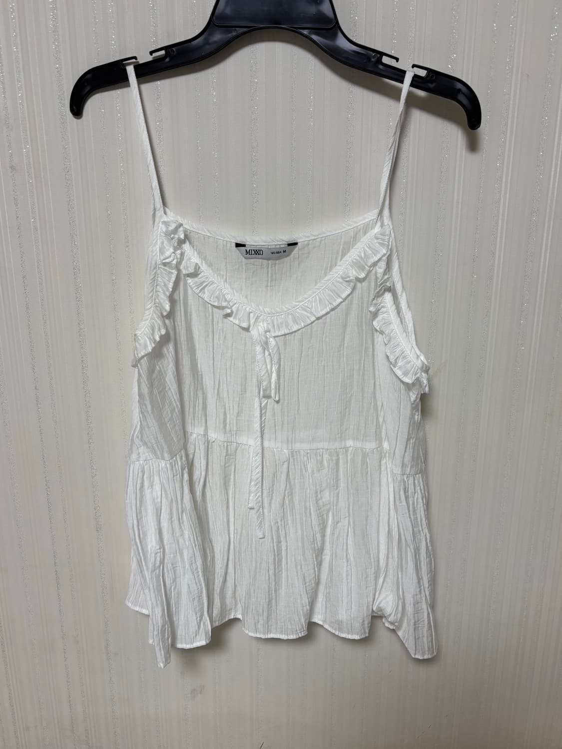 미쏘 리본 프릴 뷔스티에 아이보리 M 상품이미지4