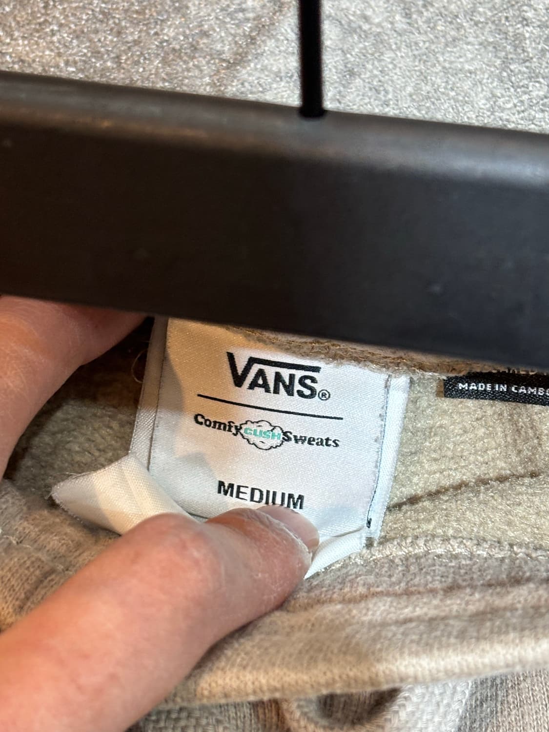 VANS 반스 하프집업맨투맨 츄리닝 팬츠 바지 셋업  상품이미지9