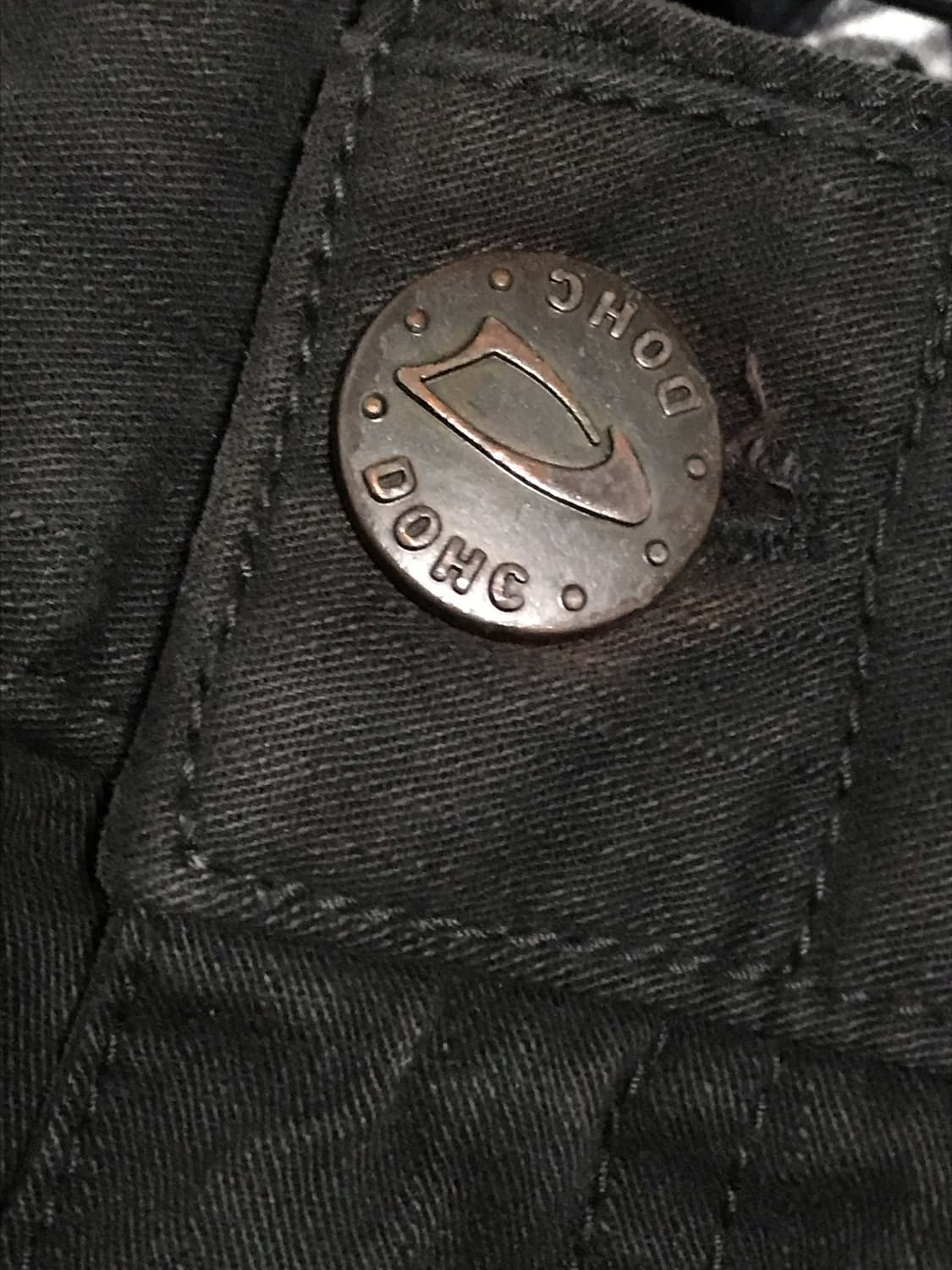 빈티지 dohc 00s y2k 아일렛 레더 스트랩 카고 팬츠 상품이미지8