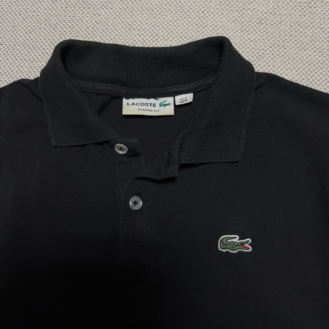 라코스테 로고 반팔 카라티 상품이미지2