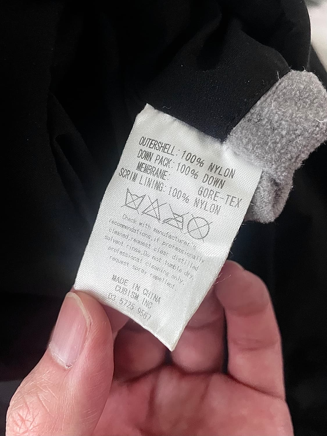 비즈빔 고어텍스 발데즈 다운 봄버 L 네이버후드 더블탭스 상품이미지8