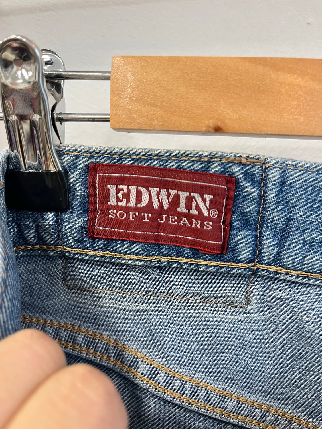 에드윈(EDWIN) 빈티지 중청 일자 데님 (LOT 1703) 상품이미지4