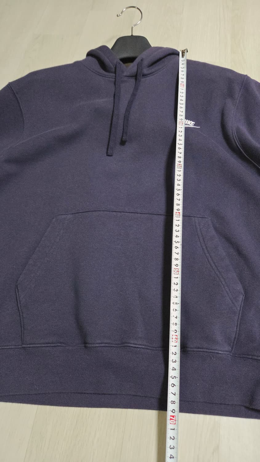 (착샷) 나이키 NSW 후드 티셔츠 클럽 기모 상품이미지8