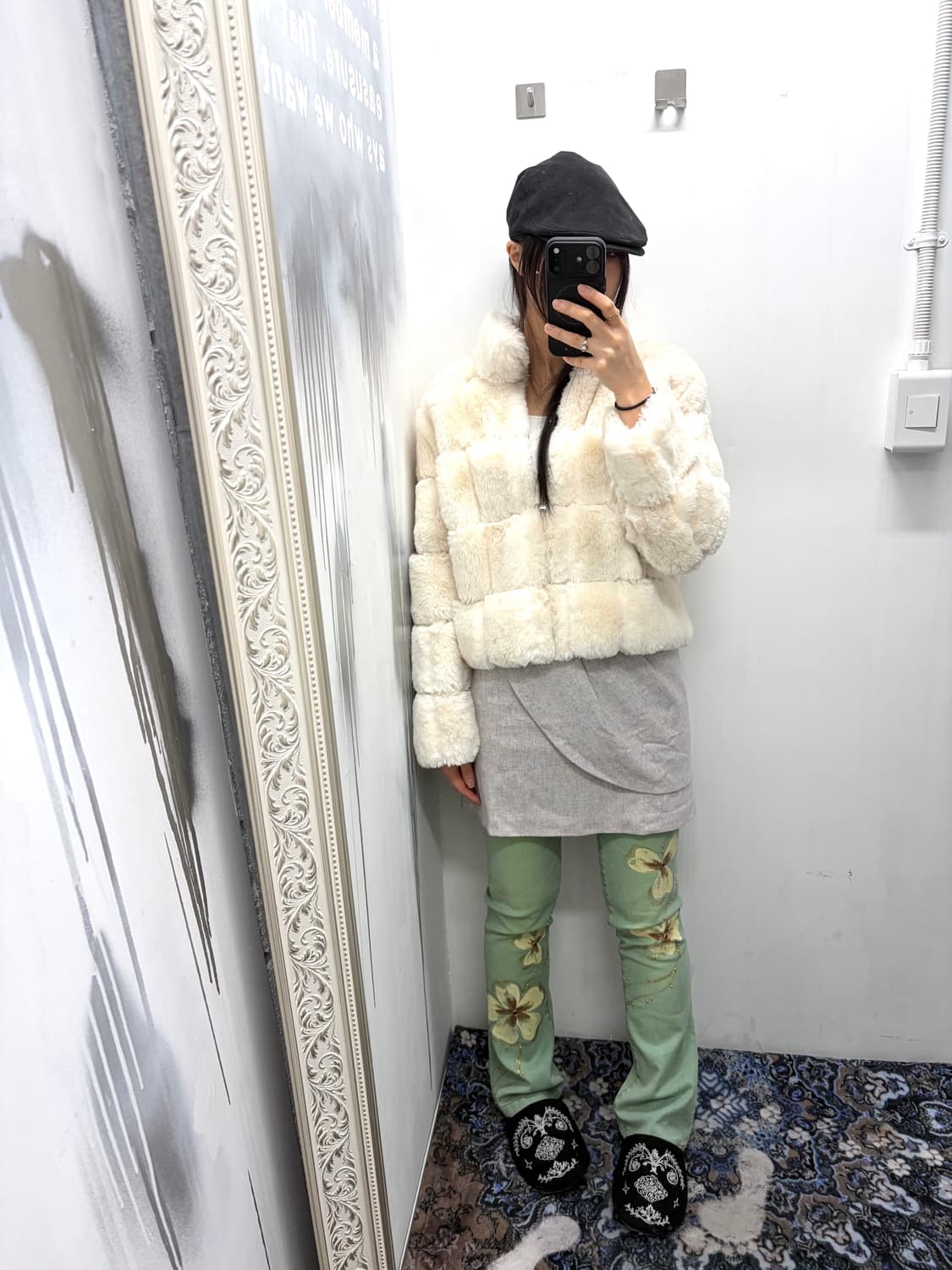 LUCE POPO Fur Jacket 상품이미지8