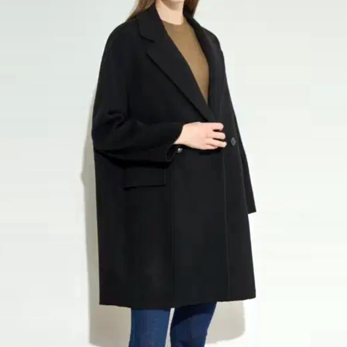 클럽모나코(Club Monaco) 캐시울 하프 더블코트 55-66 상품이미지1