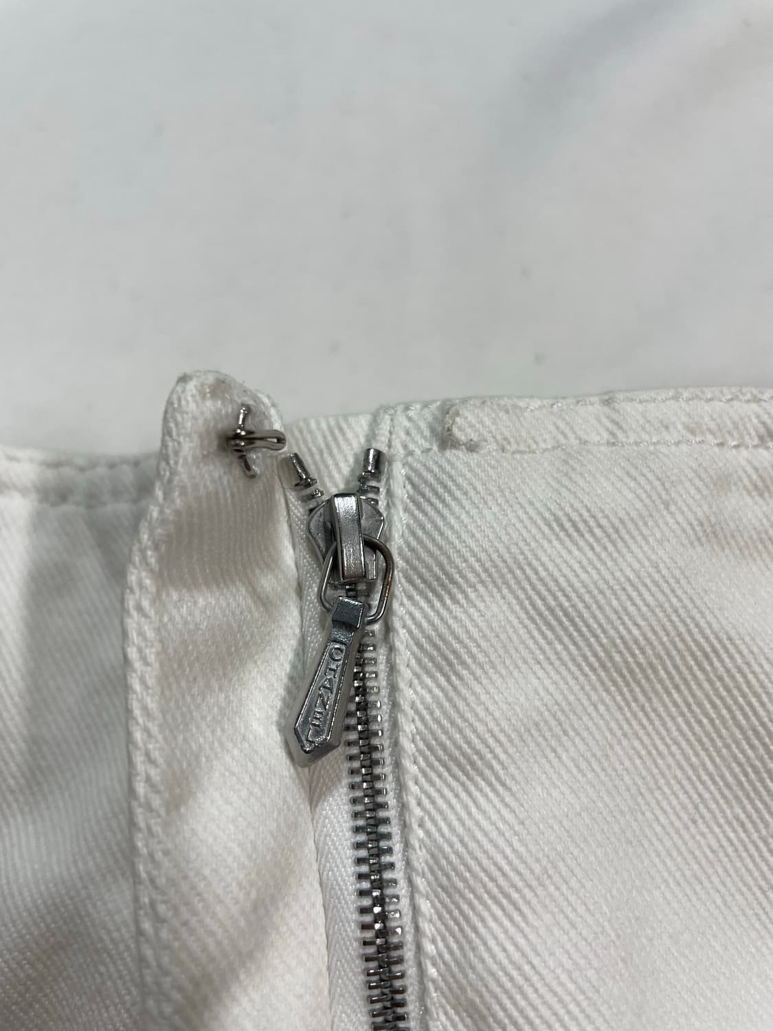 샤넬 01ss 화이트 데님 팬츠 상품이미지6