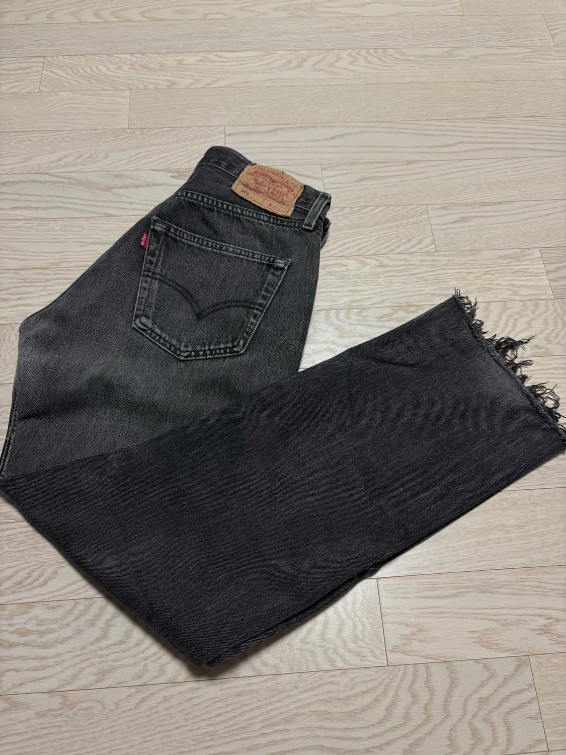 리바이스 501 uk 흑청 28-29 상품이미지1