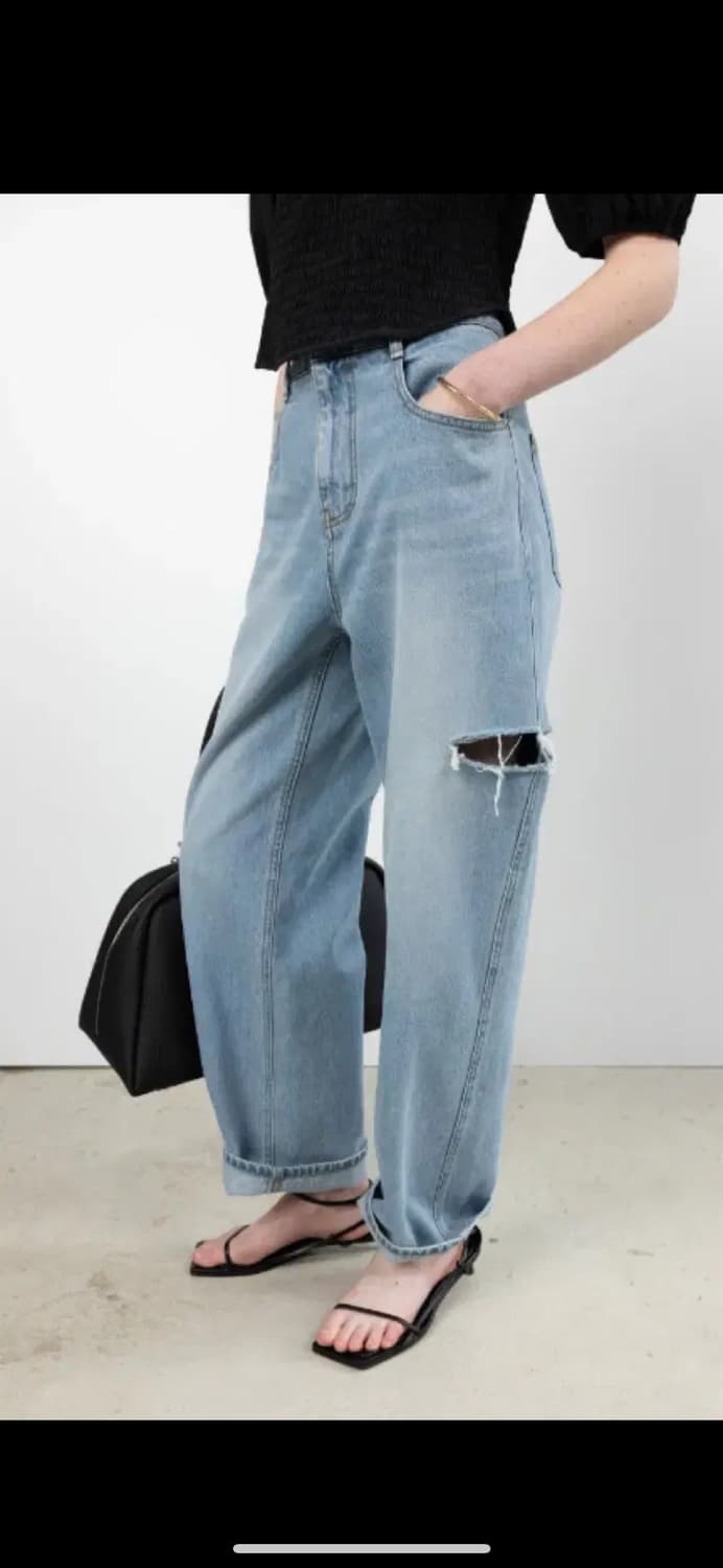 오르 630 로우라이즈 데님 M 상품이미지1