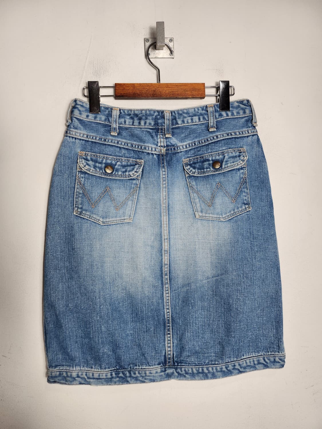 랭글러 빈티지 데님 스커트 상품이미지6