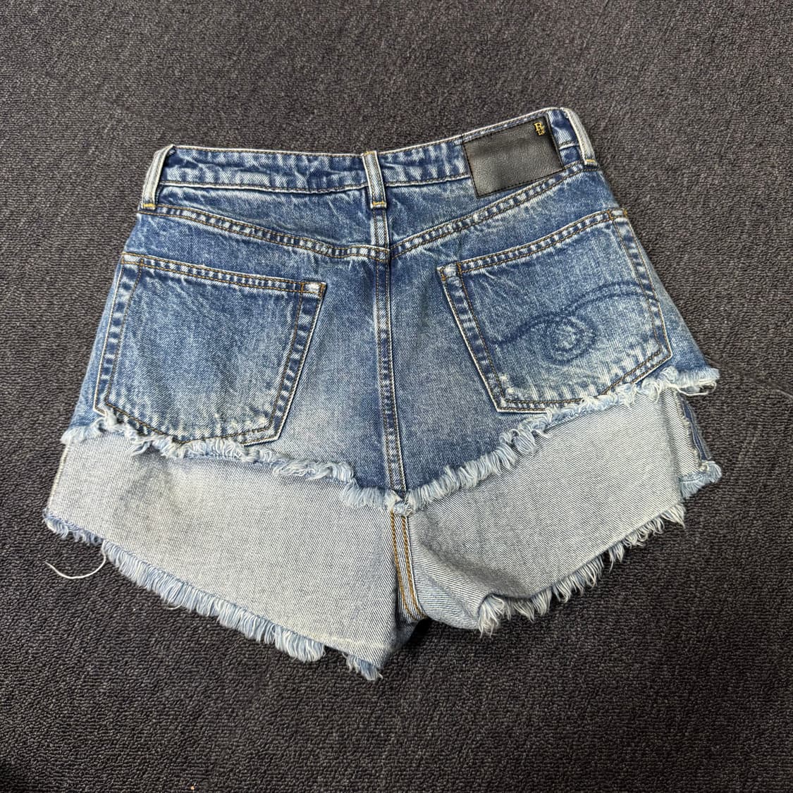 R13 더블 레이어드 데님 팬츠  상품이미지3