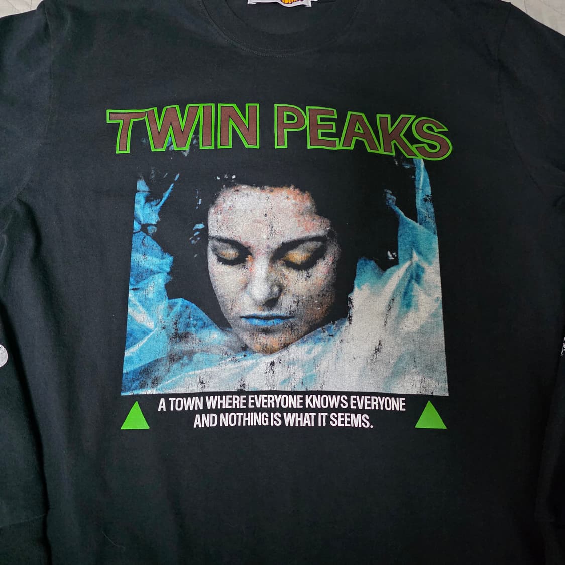 [XL] 데이비드 린치 트윈픽스 부틀렉 무비티 롱슬리브 상품이미지2