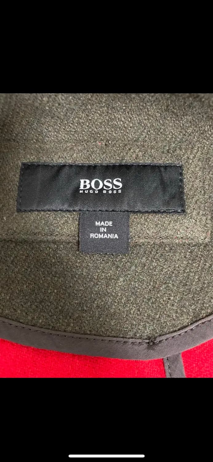Hugo boss 남성 카키색 피코트 50 상품이미지4