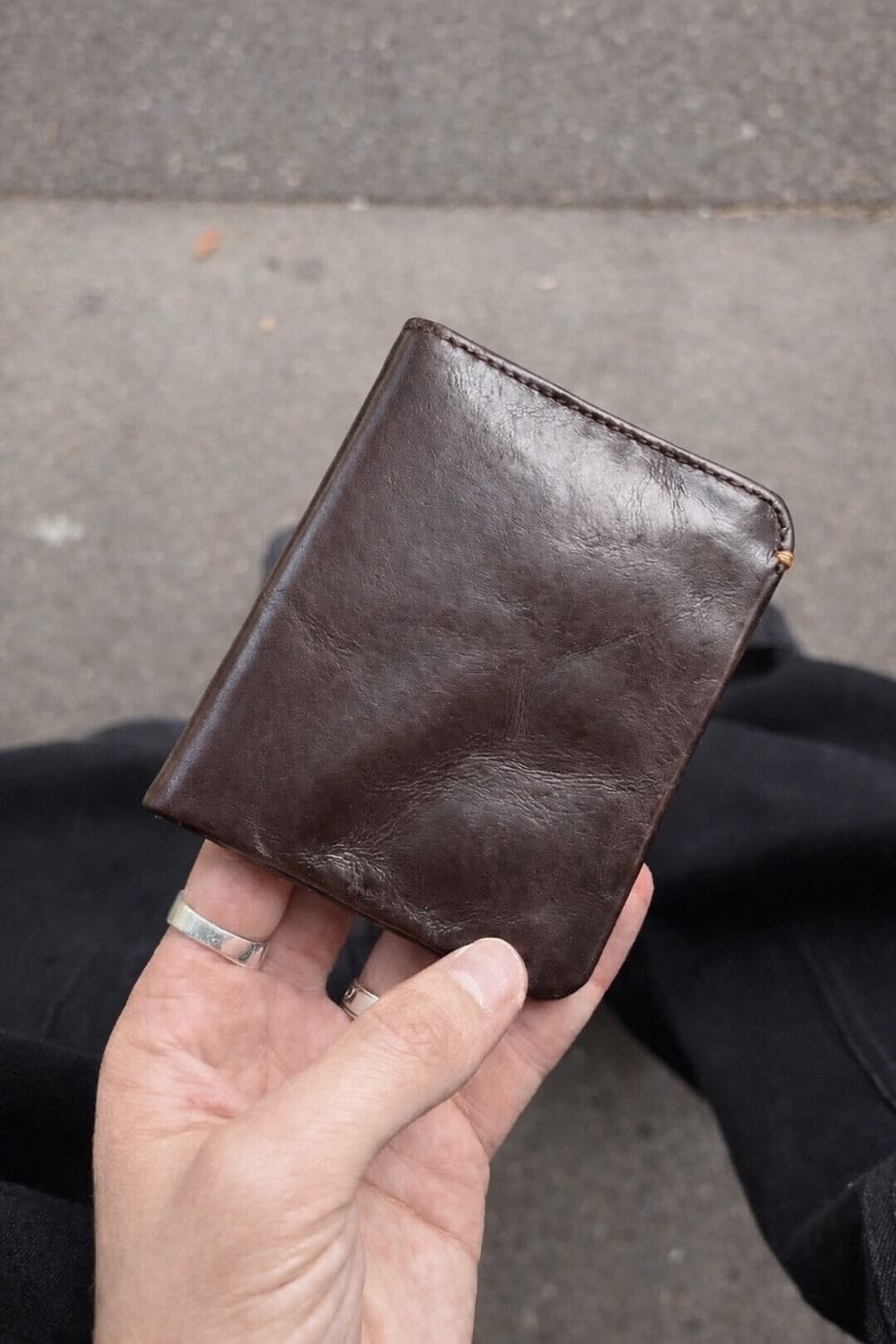 에이징 가죽지갑 (새상품) 상품이미지2