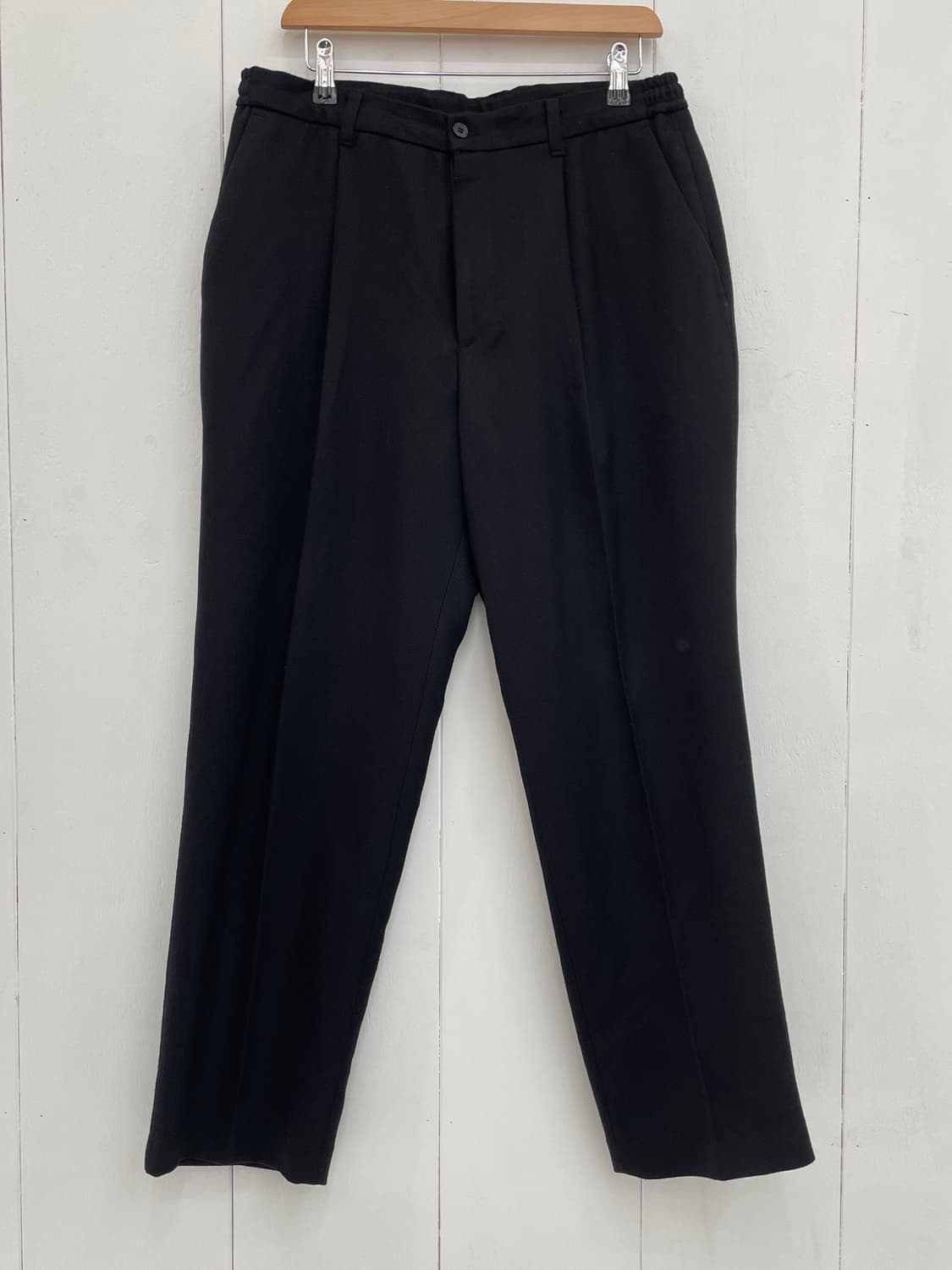 예아(YEAh) 울 100% 3버튼 싱글 블레이저 자켓 블랙 상품이미지6