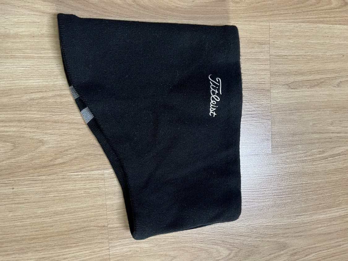 타이틀리스트 방한 넥워머 블랙 상품이미지1