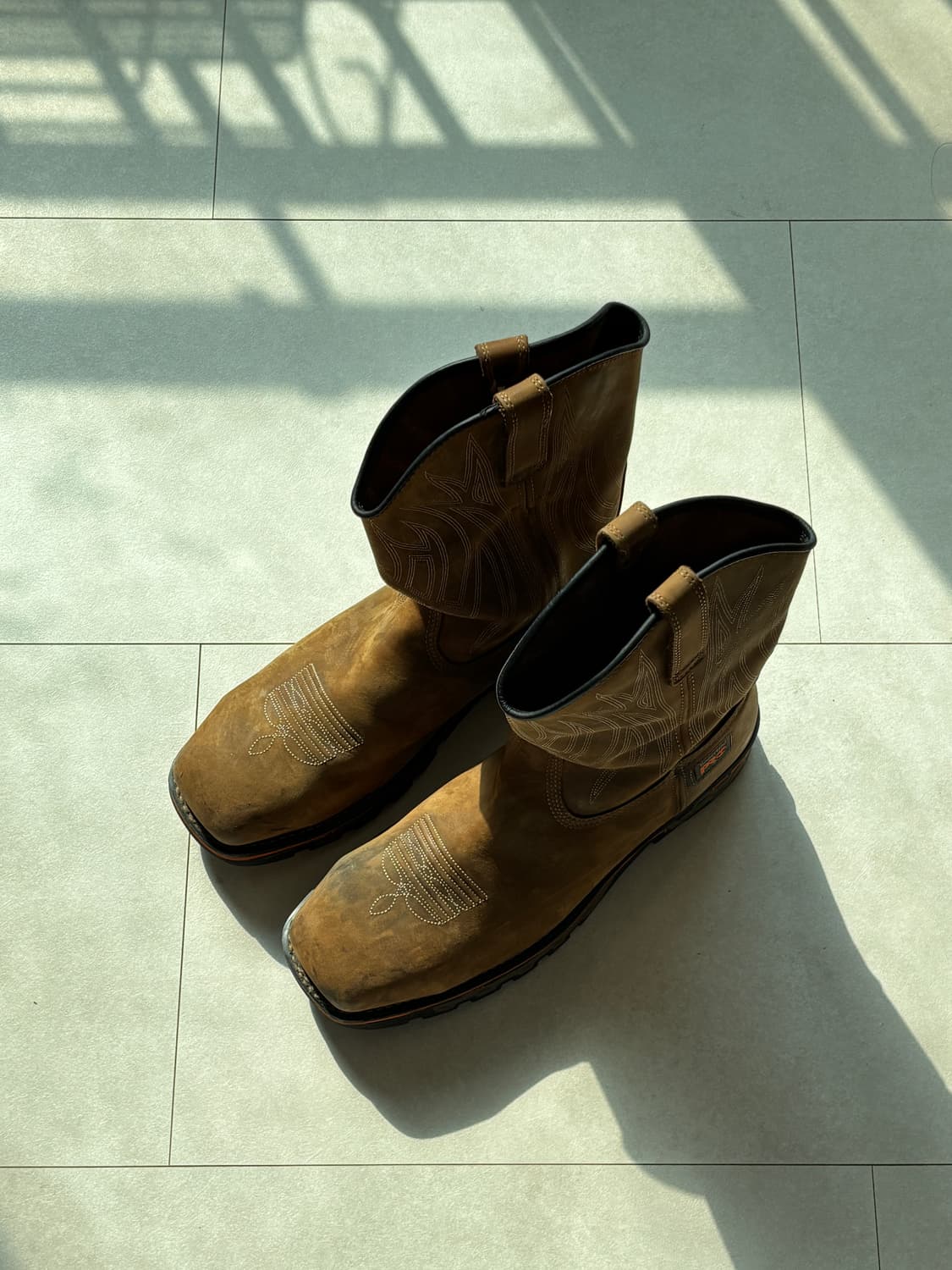 빈티지 팀버랜드 웨스턴 워크부츠 US11.5/295 엔지니어 바이커 상품이미지1