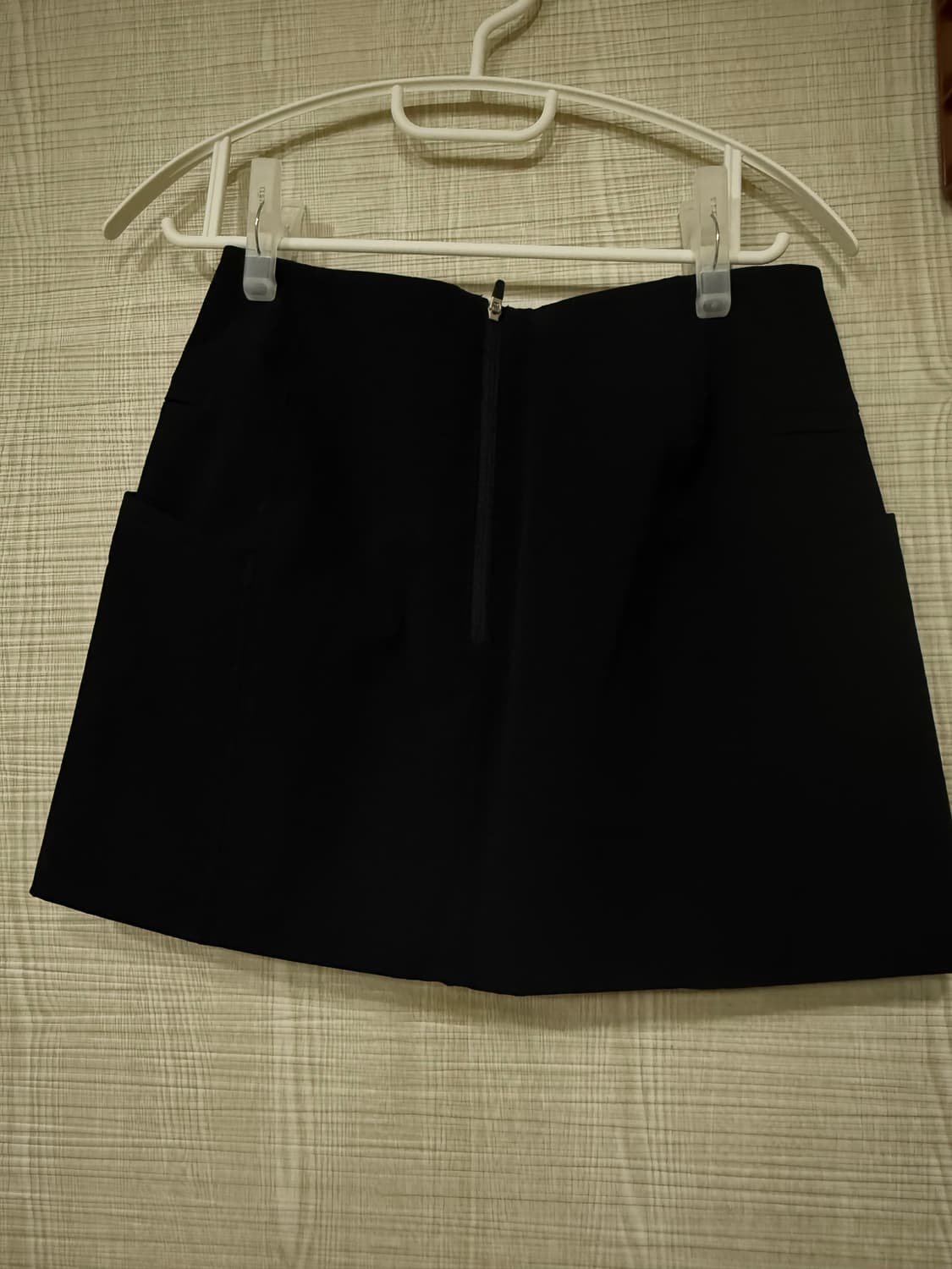 Mischief skirt 미스치프 지퍼 슬릿 스커트(블랙) 상품이미지8