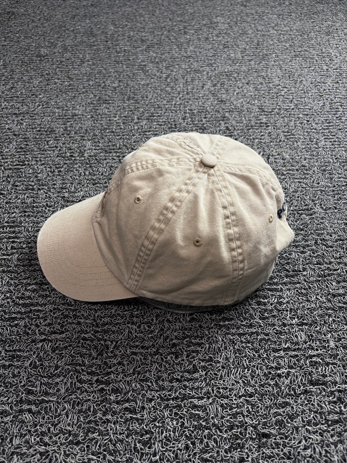 폴로 랄프로렌 포니로고 가죽 스트립 볼캡 3197 상품이미지3