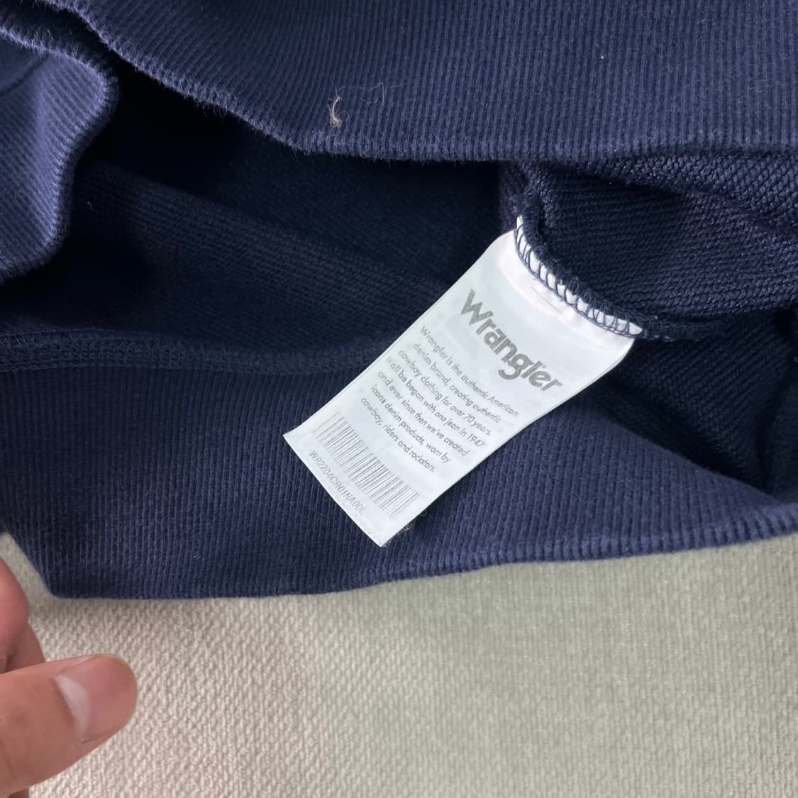 100 랭글러 빅로고 맨투맨 상품이미지5