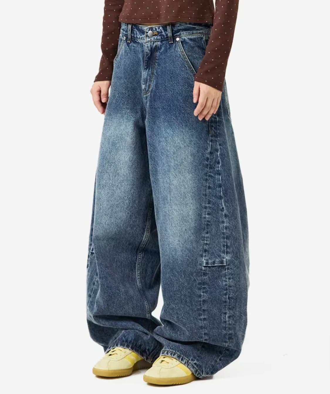 밈더워드로브 커브드 어웨이 데님 팬츠 M사이즈 상품이미지1