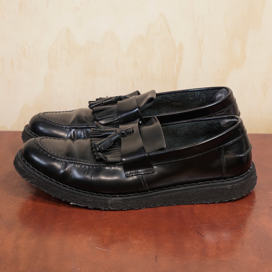 조지콕스 X 프레드페리 레더 테슬로퍼 상품이미지5