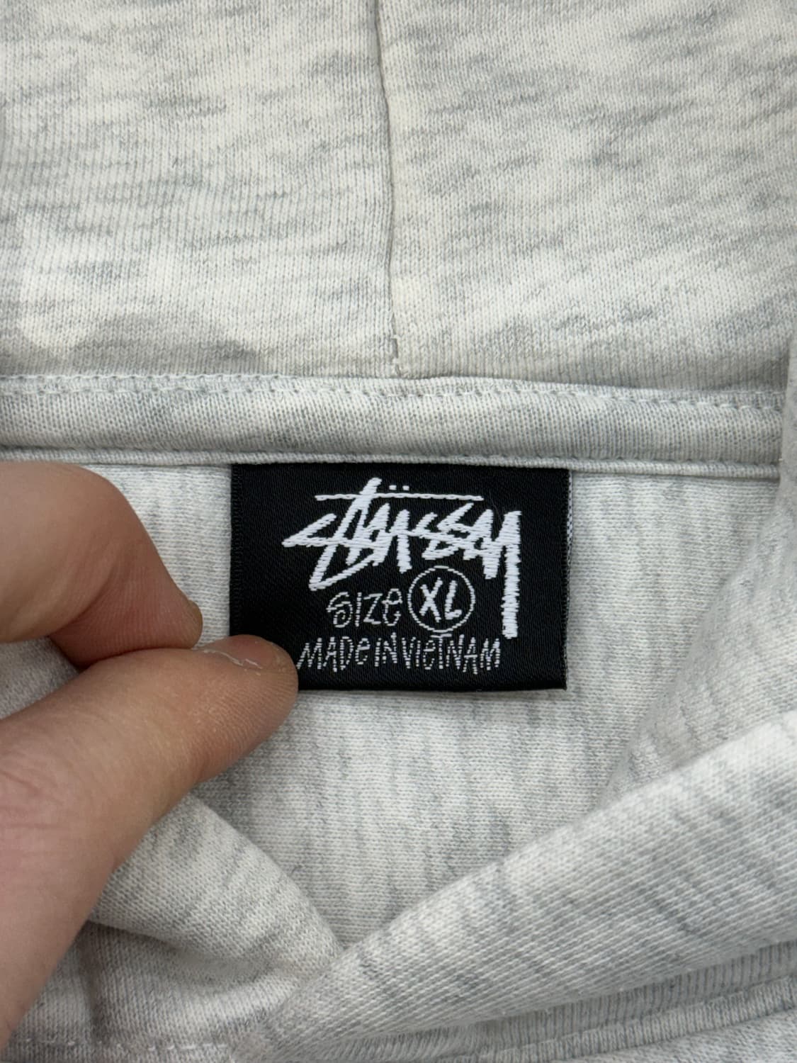 스투시 22fw 8볼 페이디드 후드 애쉬 헤더 상품이미지7