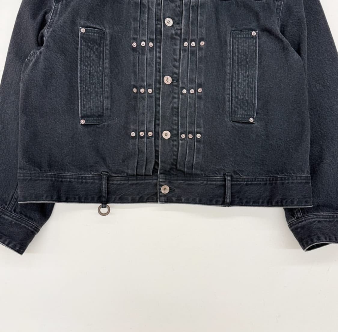 소시오츠키 링 흑청 데님 자켓 상품이미지3
