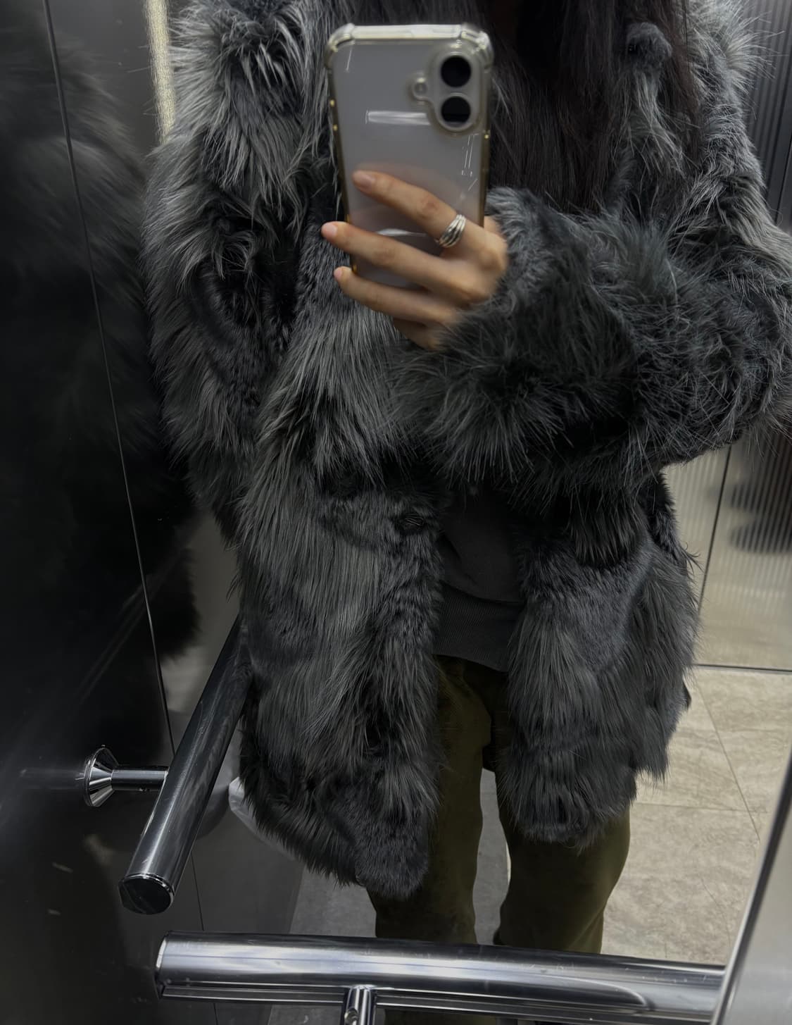 빈티지 퍼자켓 상품이미지1