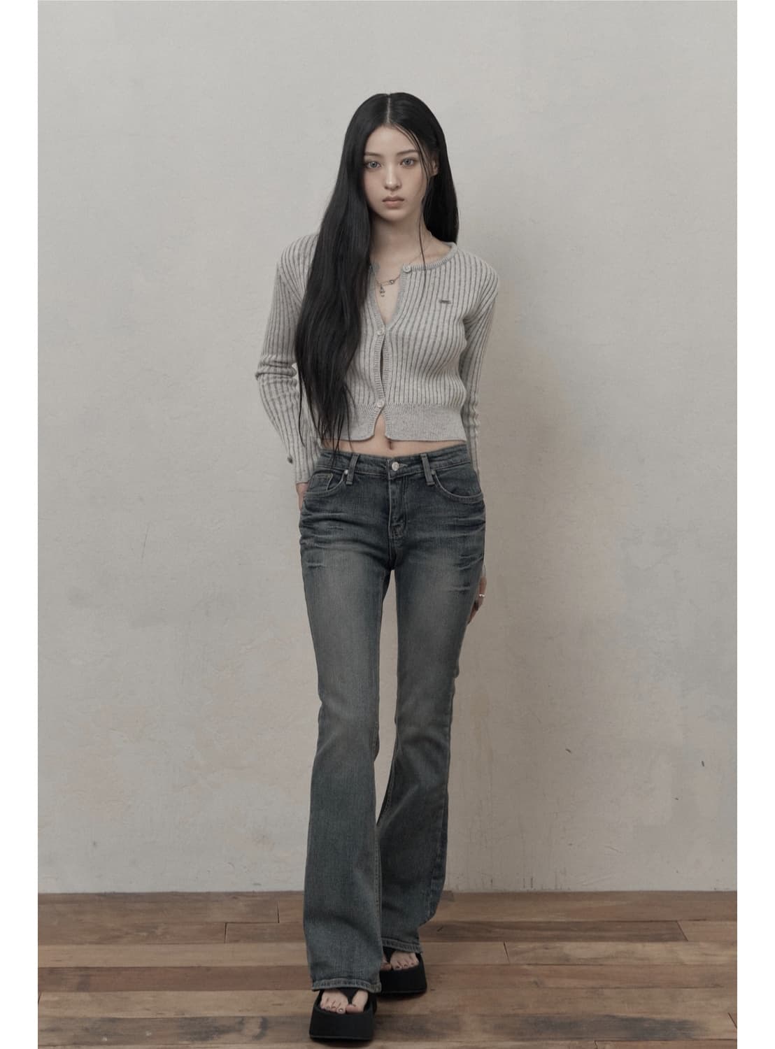 KHAKIPOINT 카키포인트 베이직 부츠컷 데님 상품이미지6