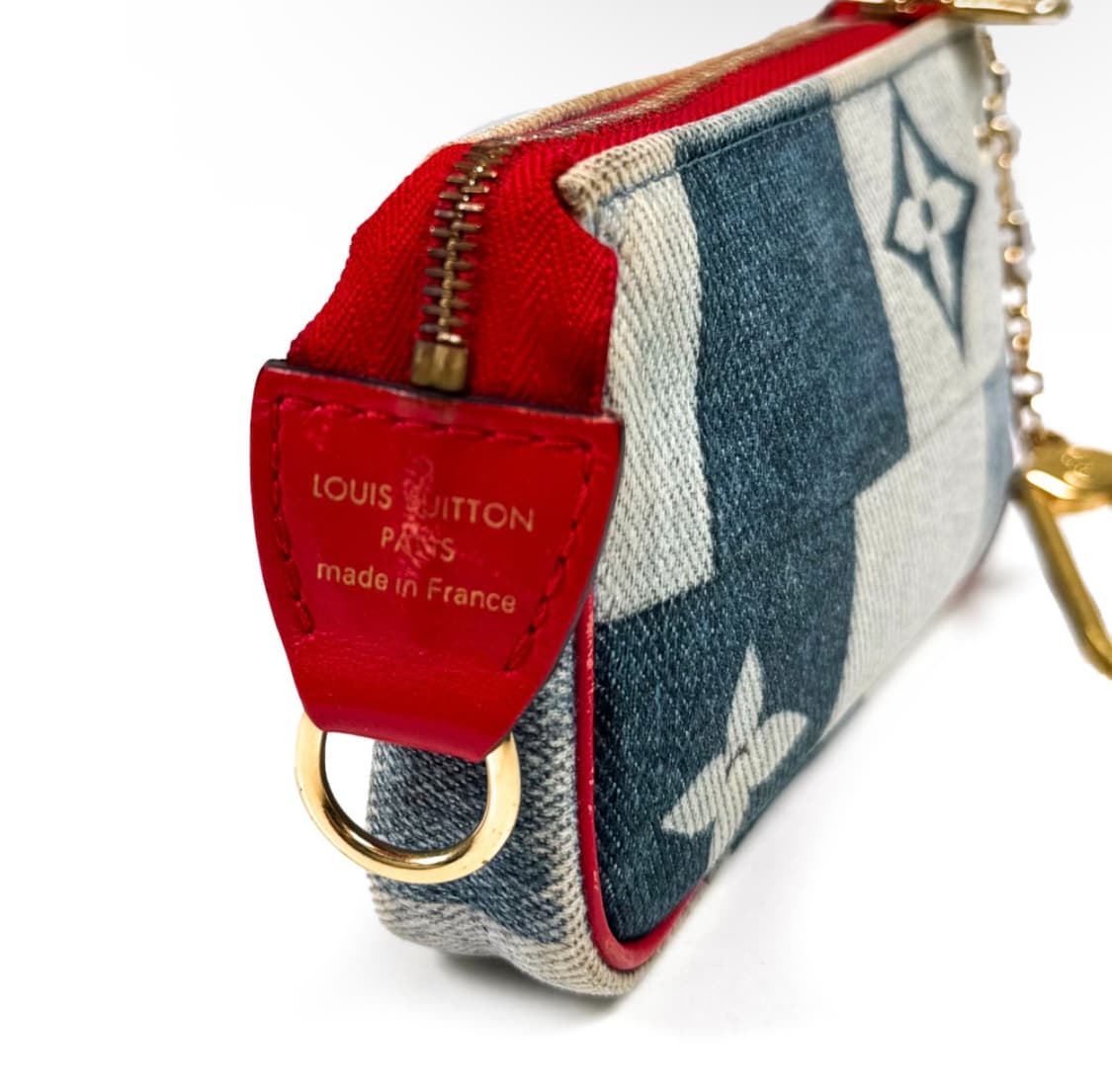 [OS] 루이비통 모노그램 데님 포쉐트 키링 코인퍼스 파우치 마이크로 상품이미지5