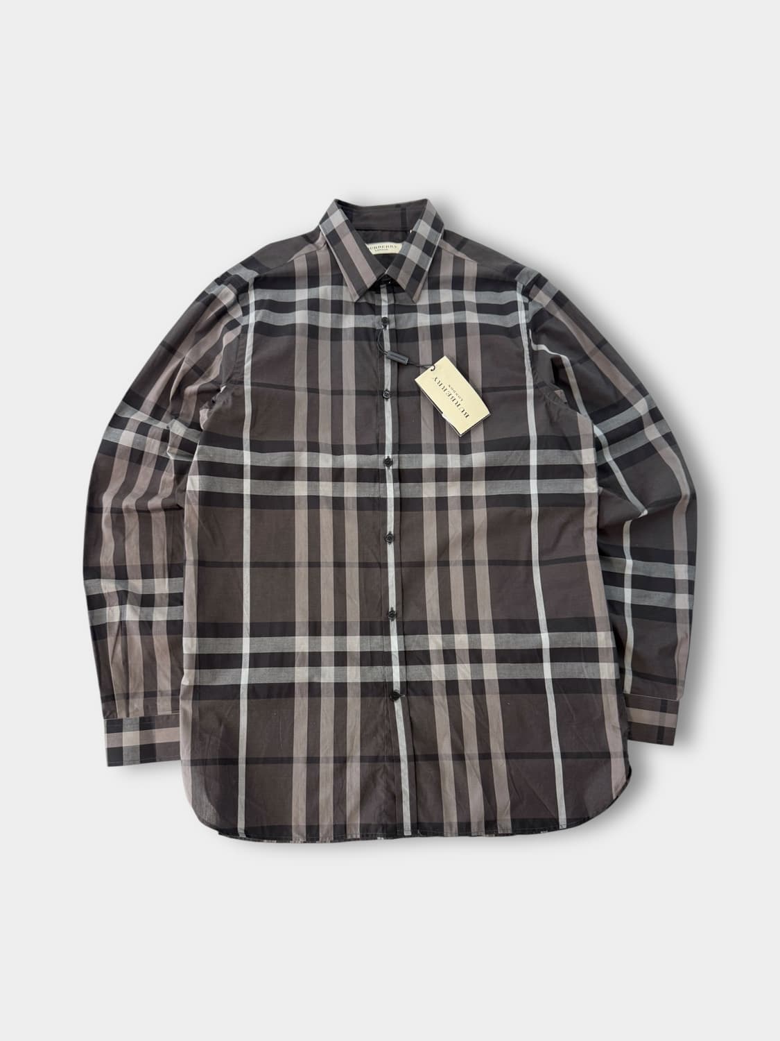 버버리 신형 노바체크 패턴 셔츠 상품이미지1