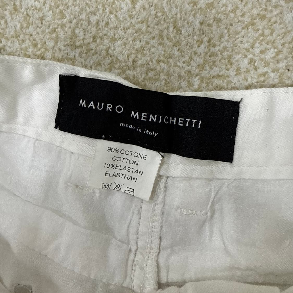 실측확인 마우로 메니케티 데미지 팬츠 0121T2 상품이미지4