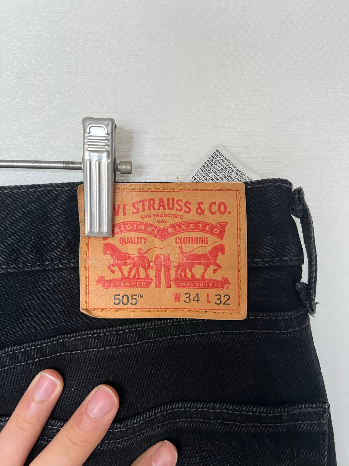 34/32 리바이스 505 상품이미지3