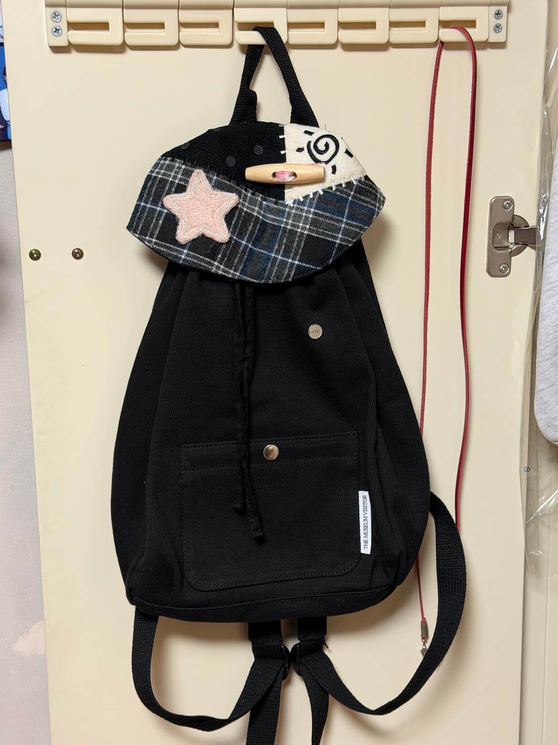 더뮤지엄비지터 패치워크 백팩 상품이미지1