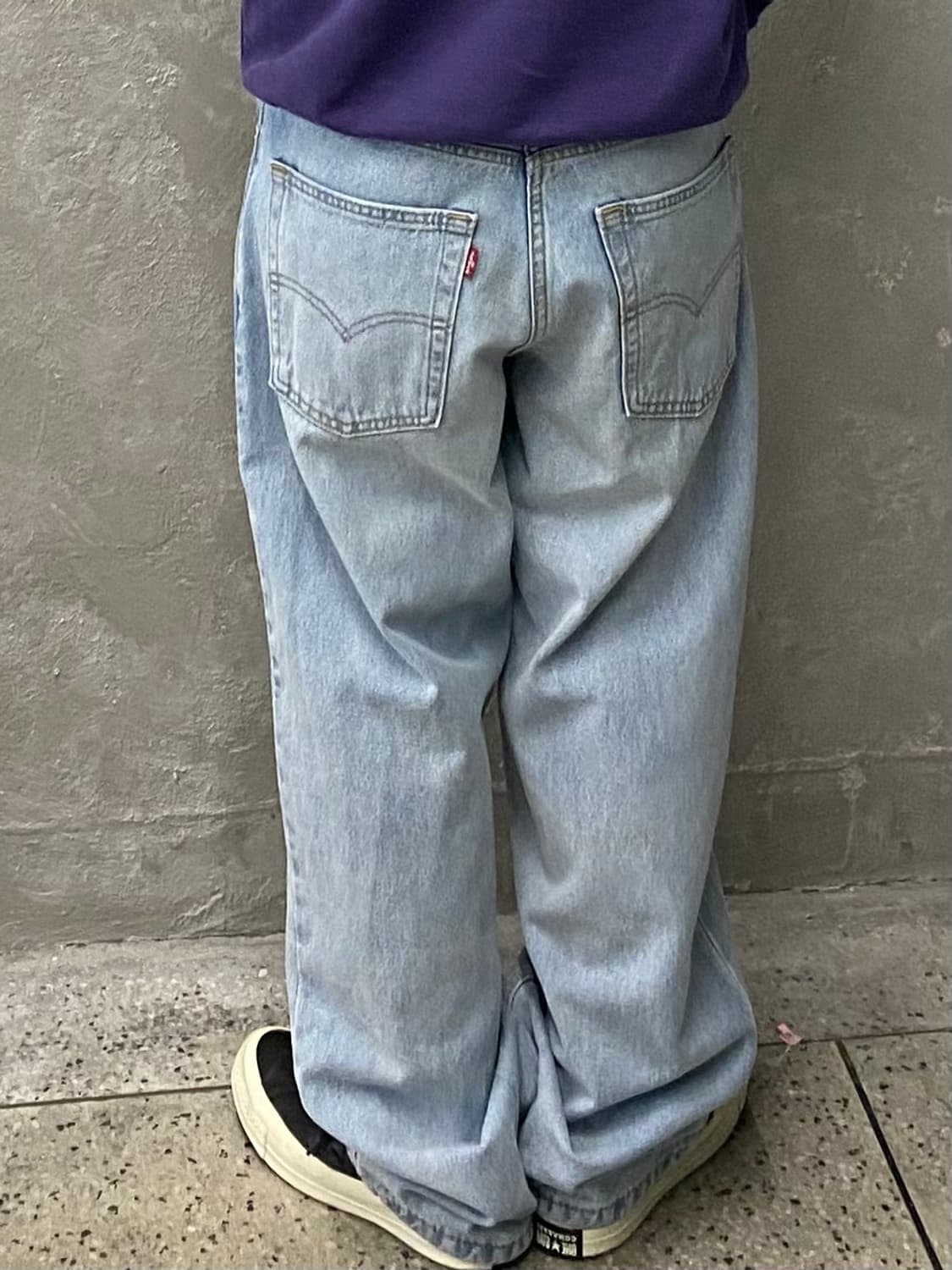 [30-31] Levi's 578 리바이스 연청 루즈핏 데님팬츠 상품이미지8