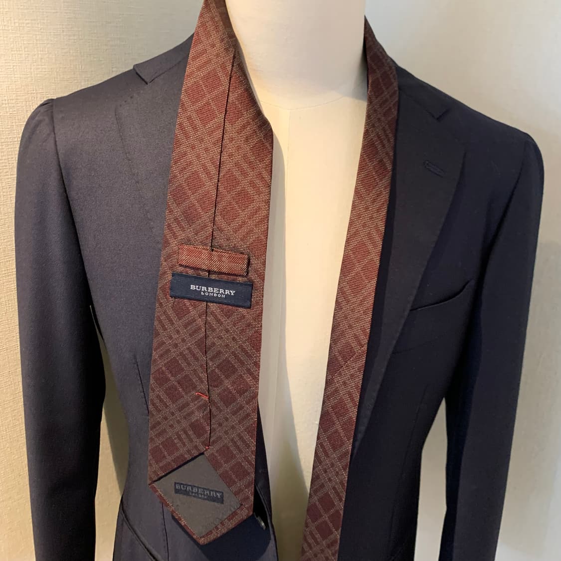 버버리(BURBERRY) 노바체크 명품넥타이 100실크 A+등급 상품이미지2
