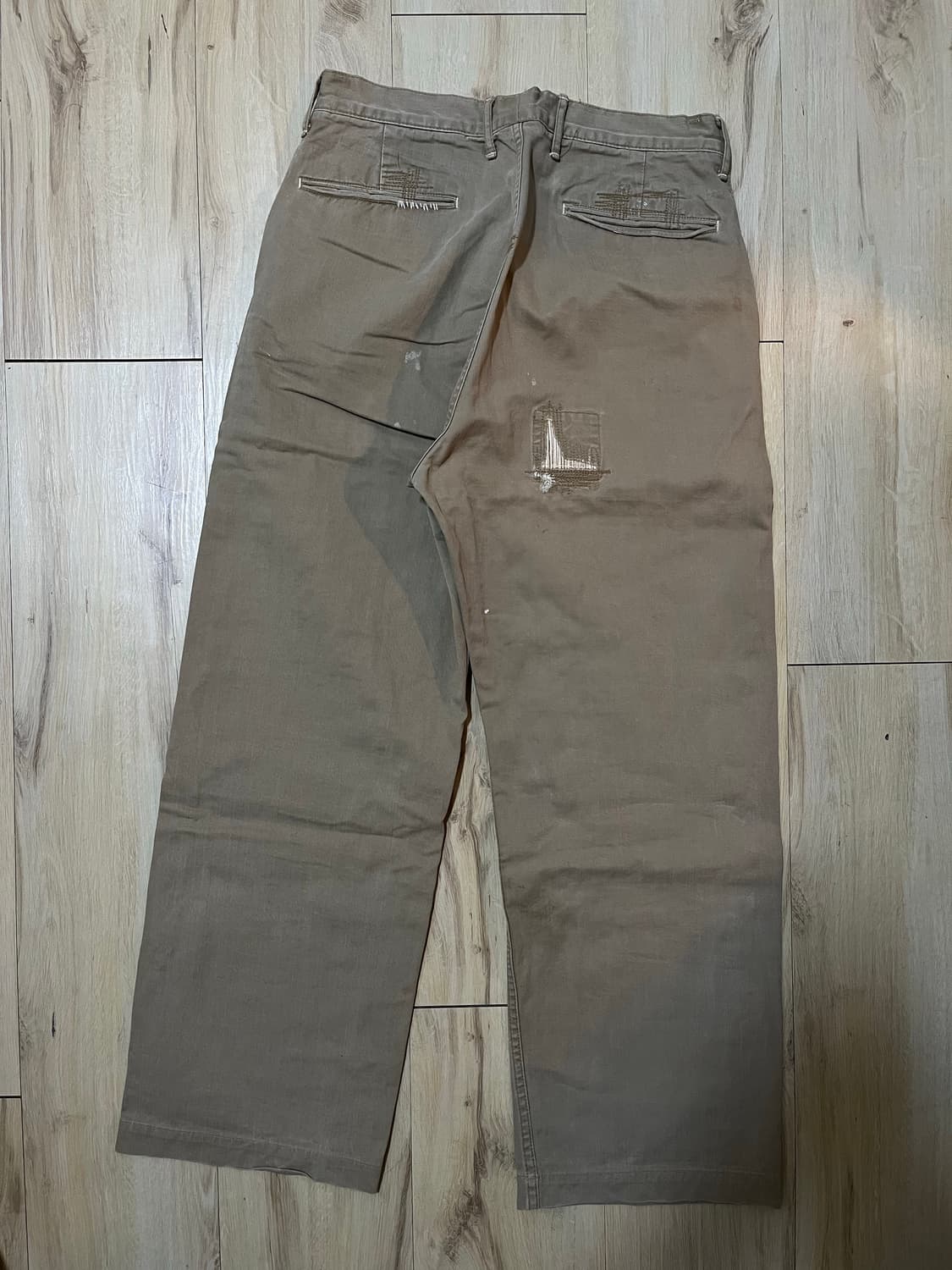 올드 캐피탈 카츠라기 패치워크 팬츠 상품이미지2