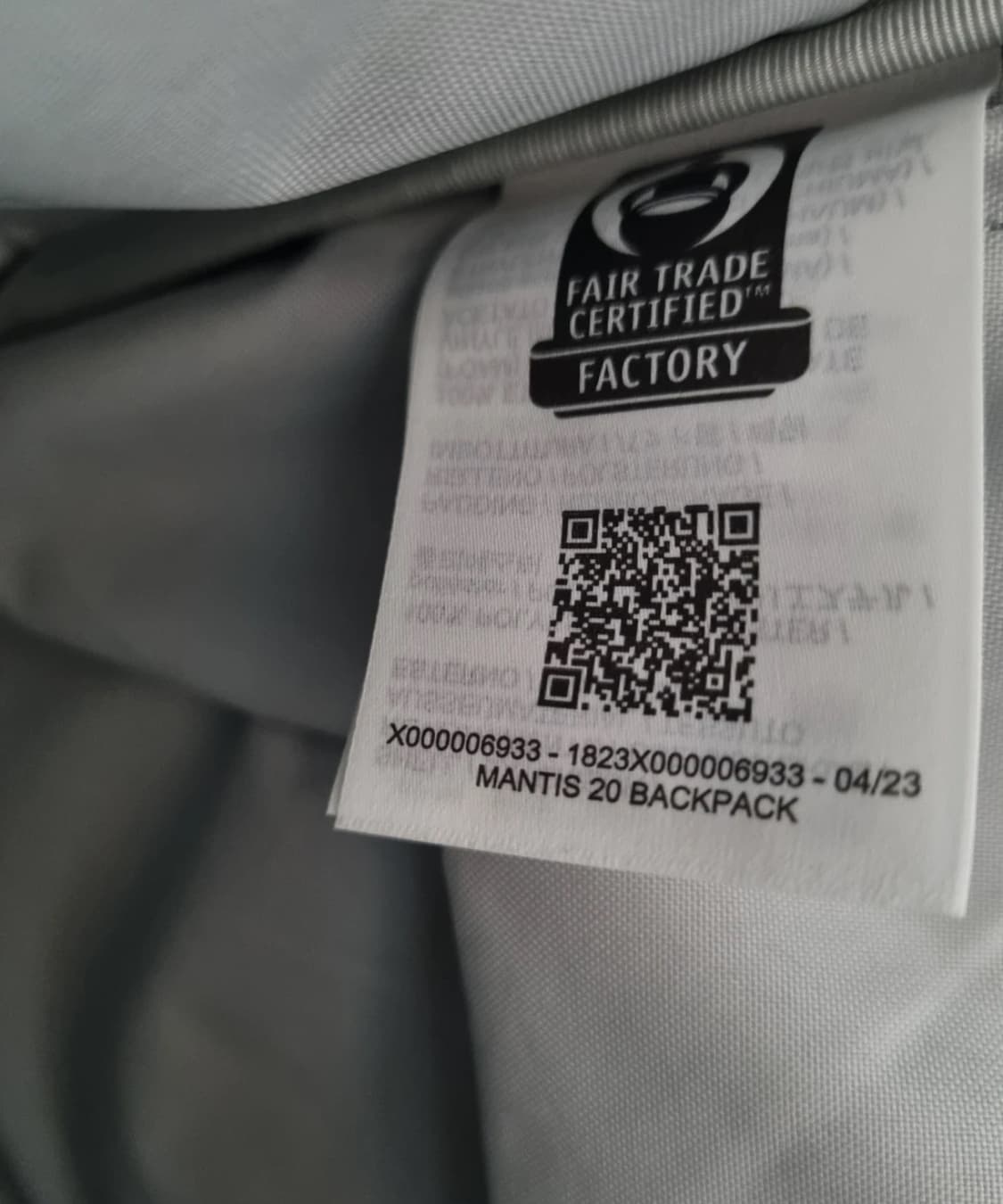 아크테릭스 맨티스 20 블랙 사파이어 백팩 상품이미지3